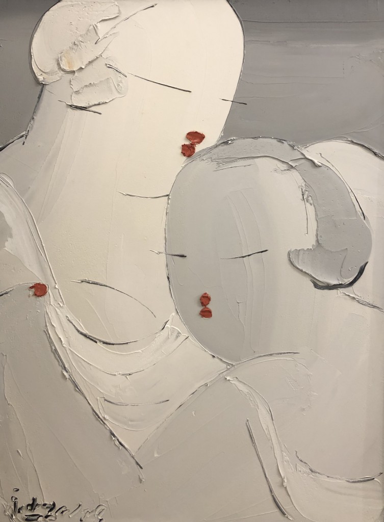Love 2， 2018，  80 x 60 cm， Oil on canvas